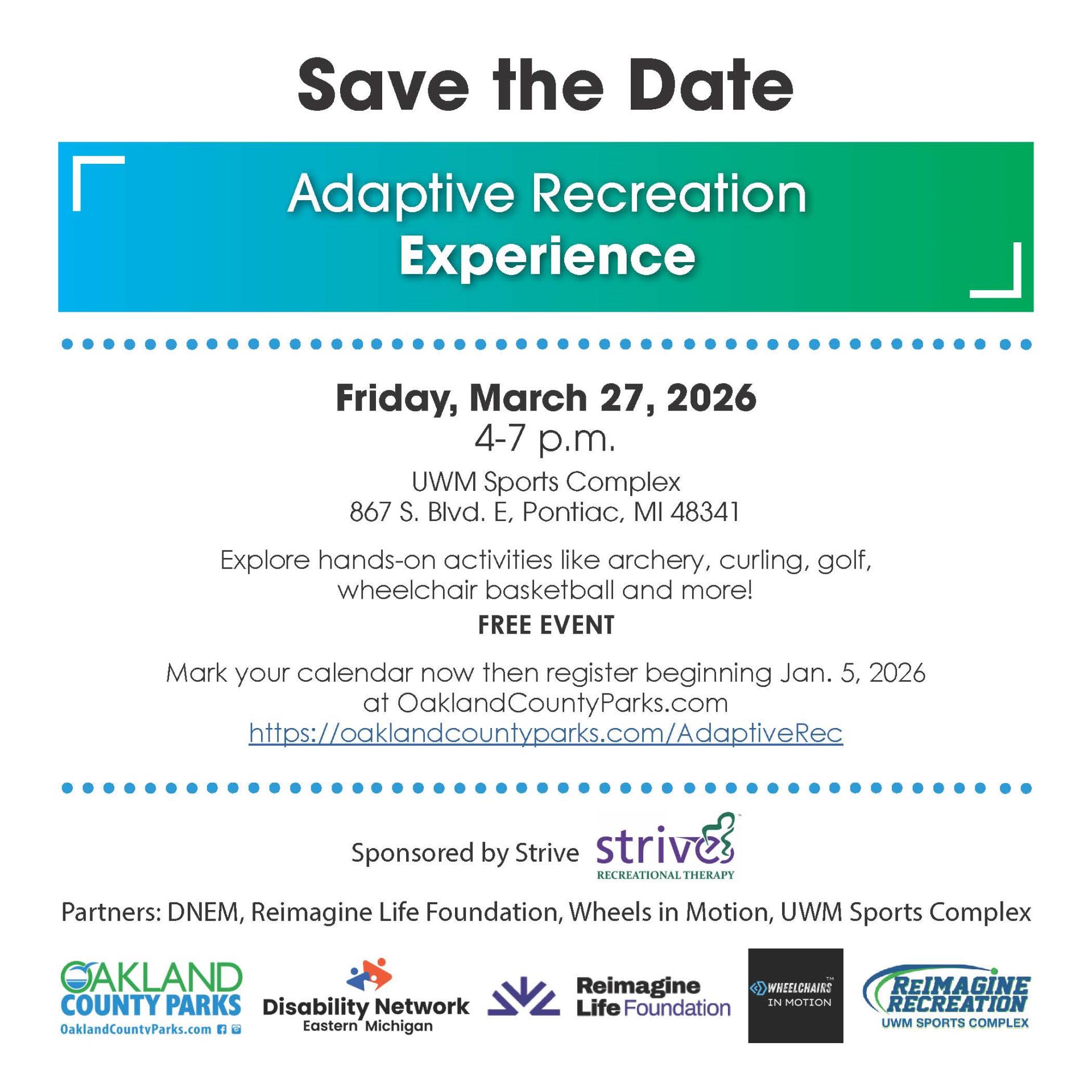 adaptive recreation