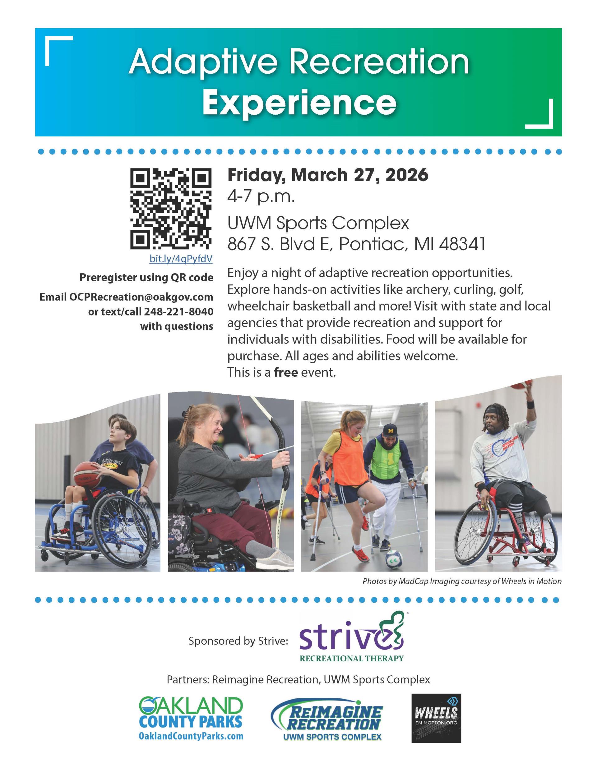 adaptive recreation