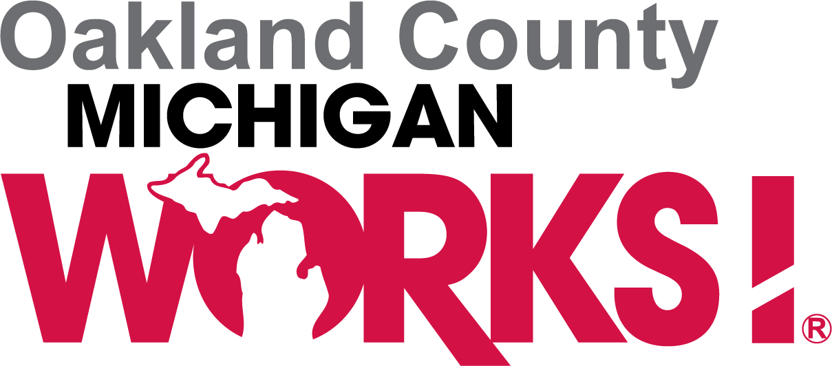 Oakland County Michigan Works Logo